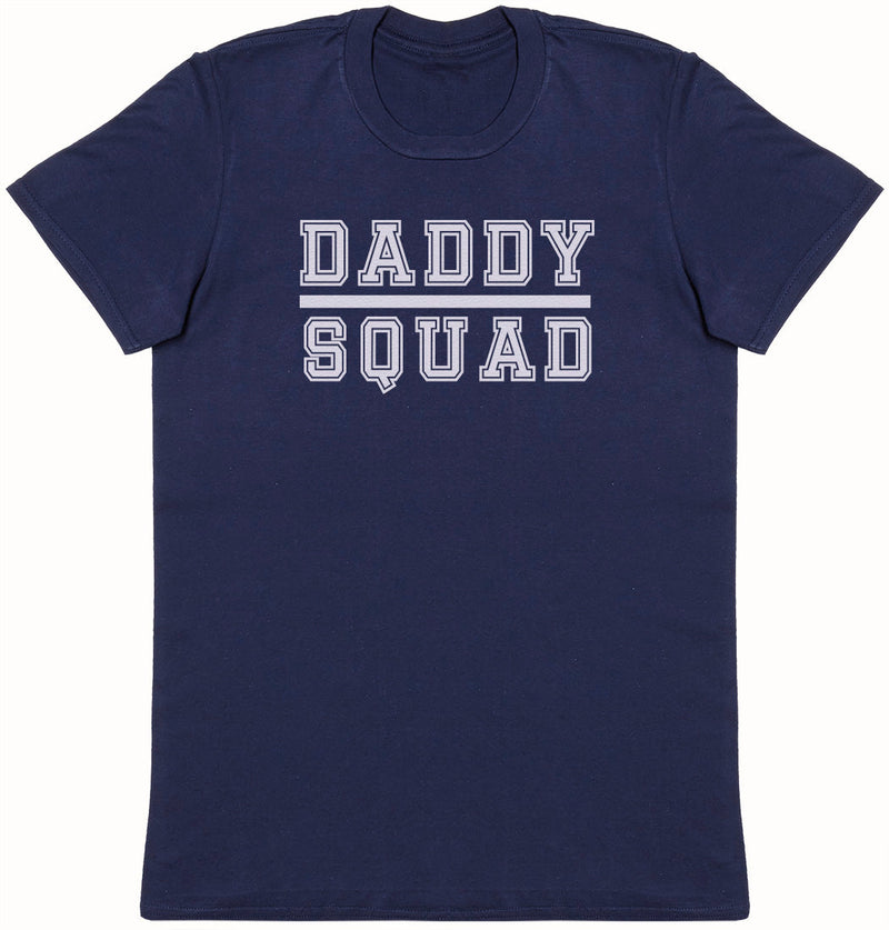 Daddy Squad - White - Mens T - Shirt (6567404306481)