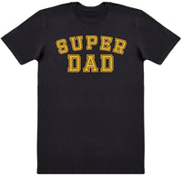 Super Dad - Gold - Mens T - Shirt (6567403585585)