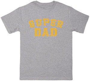 Super Dad - Gold - Mens T - Shirt (6567403585585)