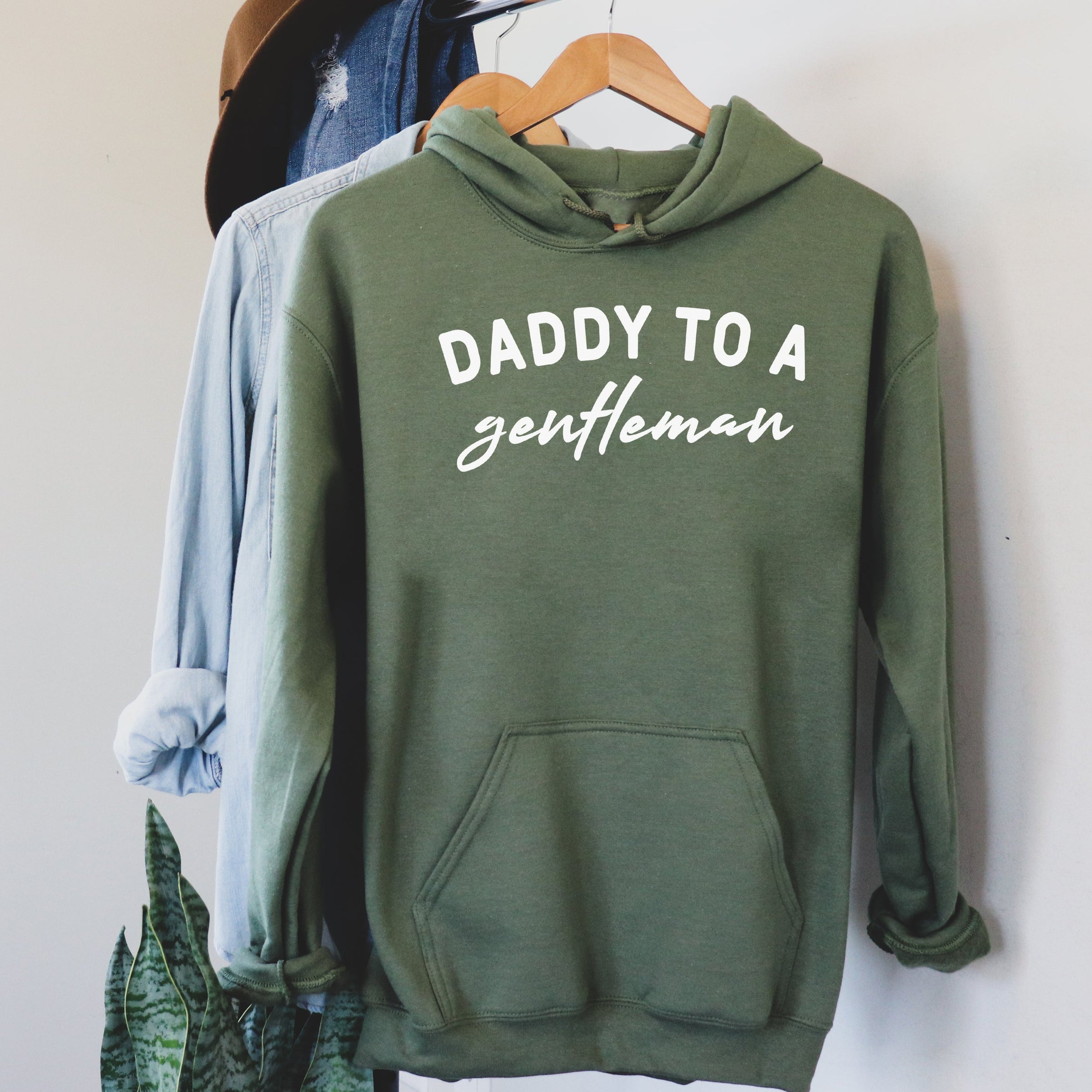 Daddy To A Gentleman - Mens Hoodie - Dads Hoodie