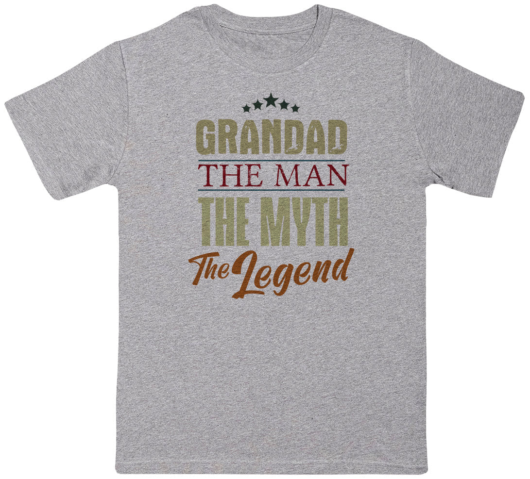 Grandad Man Myth Legend - Mens T - Shirt (6567724908593)