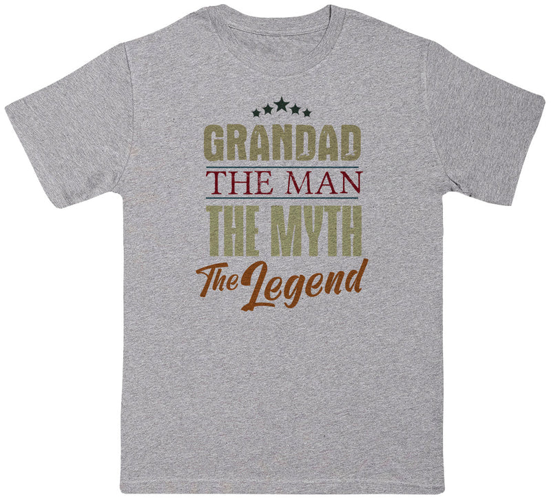 Grandad Man Myth Legend - Mens T - Shirt (6567724908593)