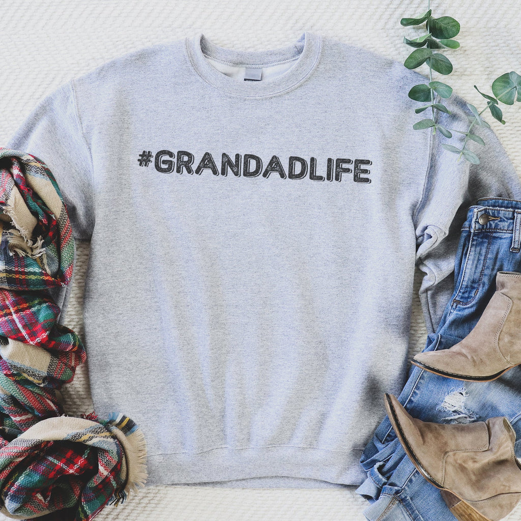 #GrandadLife - Mens Sweater - Grandad Sweater