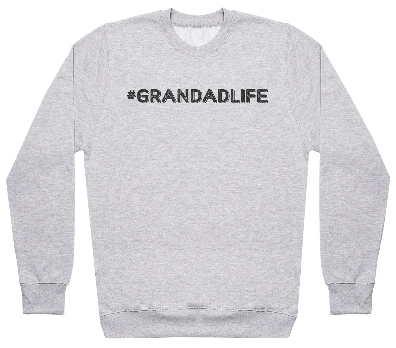 # Grandad Life - Black - Mens Sweater (6567419838513)