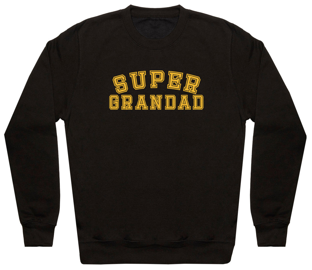 Super Grandad - Gold - Mens Sweater (6567419936817)
