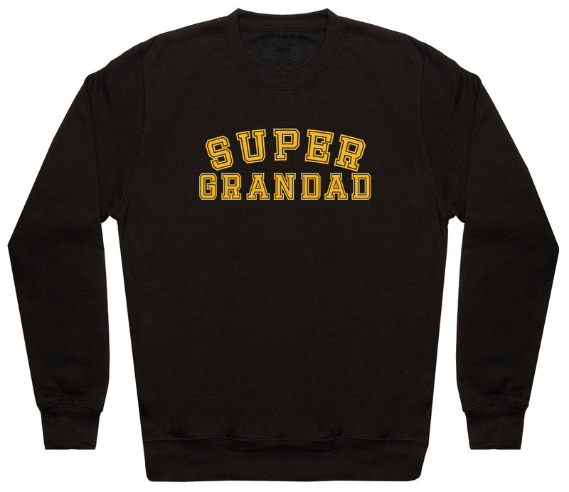Super Grandad - Mens Sweater - Grandad Sweater