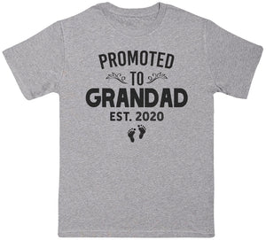 Promoted To Grandad - Mens T - Shirt (6567420002353)