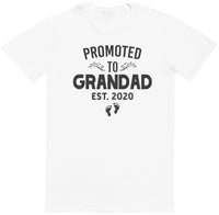 Promoted To Grandad - Mens T - Shirt (6567420002353)