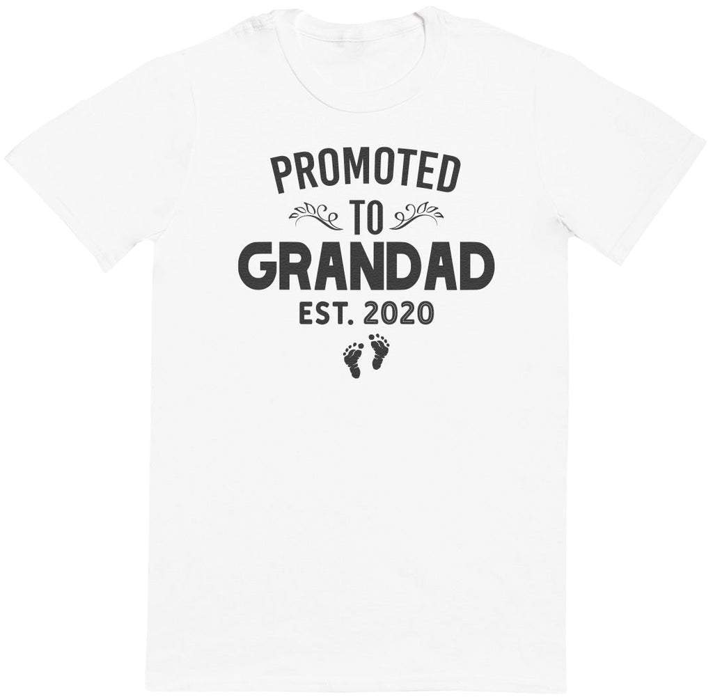 Promoted To Grandad - Mens T - Shirt (6567420002353)