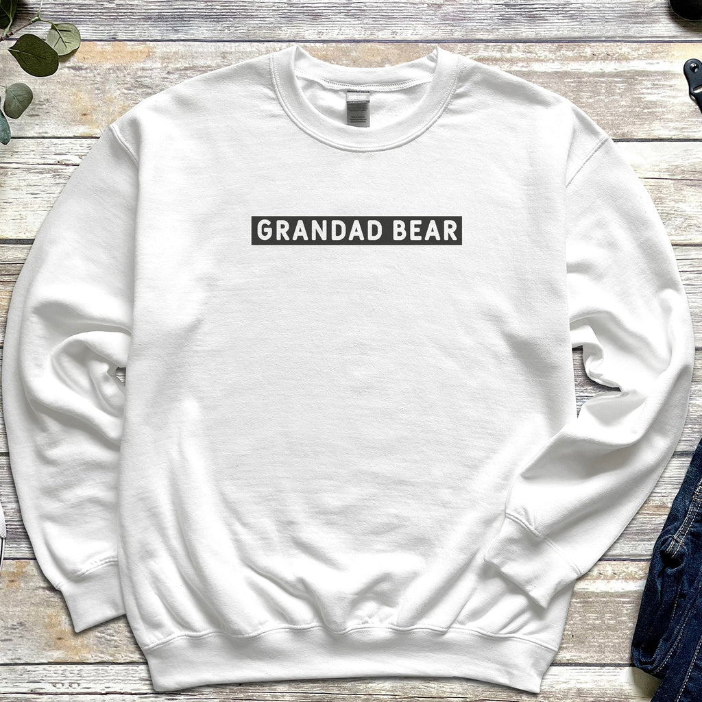 Grandad Bear - Mens Sweater - Grandad Sweater