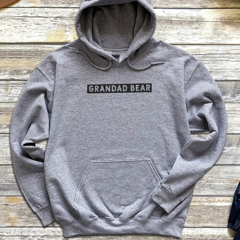 Grandad Bear - Mens Hoodie - Grandad Hoodie