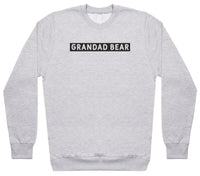 Grandad Bear - Box Logo - Mens Sweater (6567420231729)