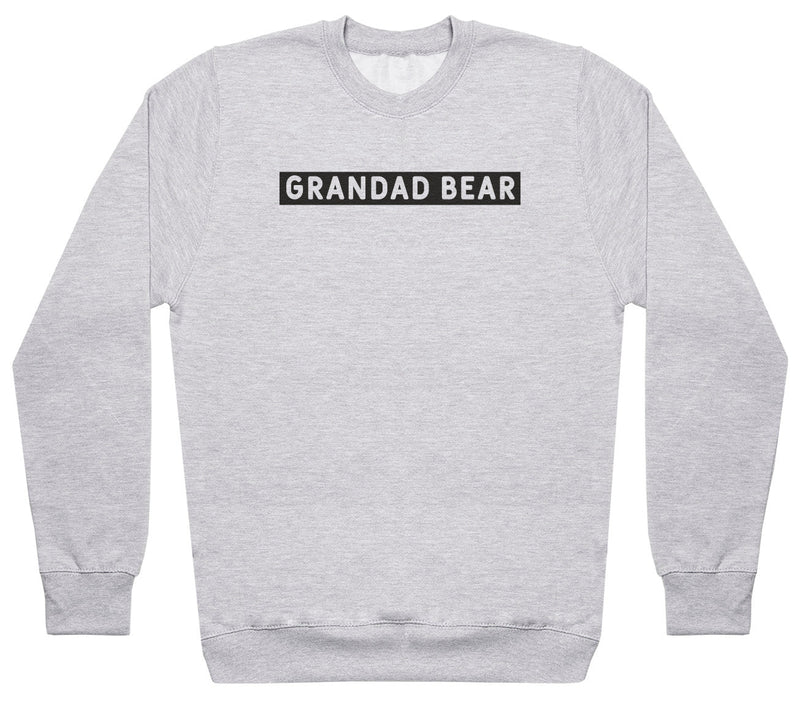 Grandad Bear - Box Logo - Mens Sweater (6567420231729)