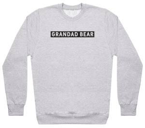 Grandad Bear - Box Logo - Mens Sweater (6567420231729)