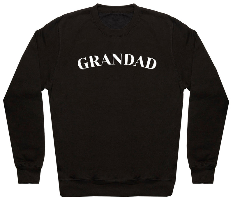 Grandad - White - Mens Sweater (6567723827249)