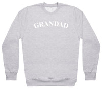 Grandad - White - Mens Sweater (6567723827249)