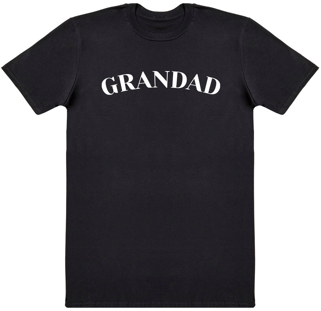 Grandad - White - Mens T - Shirt (6567723597873)