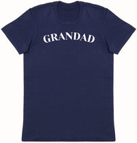 Grandad - White - Mens T - Shirt (6567723597873)