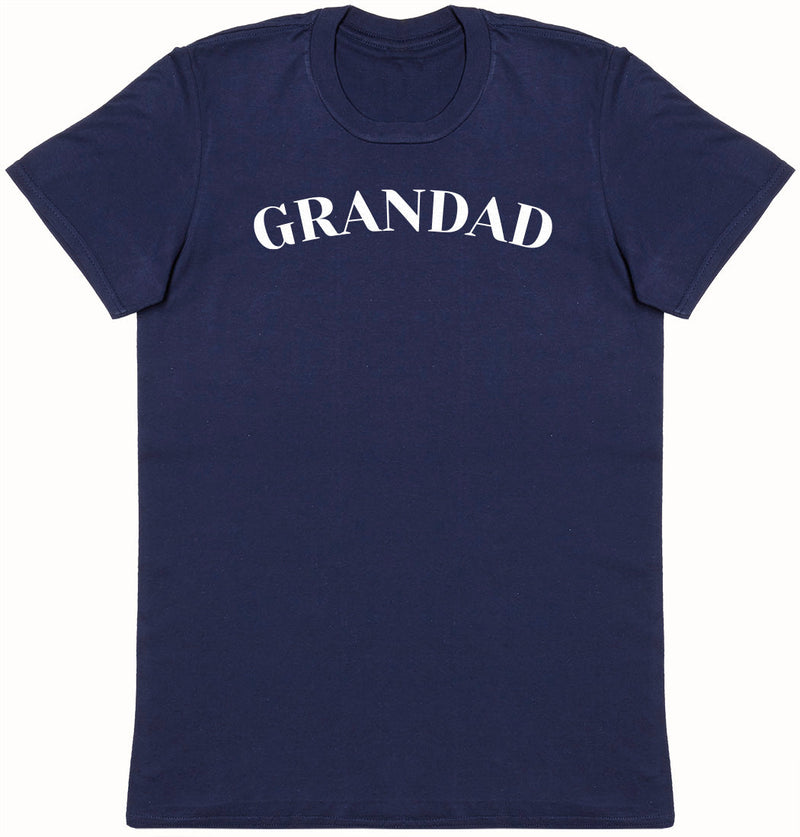 Grandad - White - Mens T - Shirt (6567723597873)