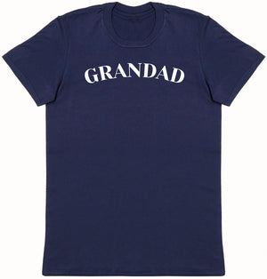 Grandad - White - Mens T - Shirt (6567723597873)