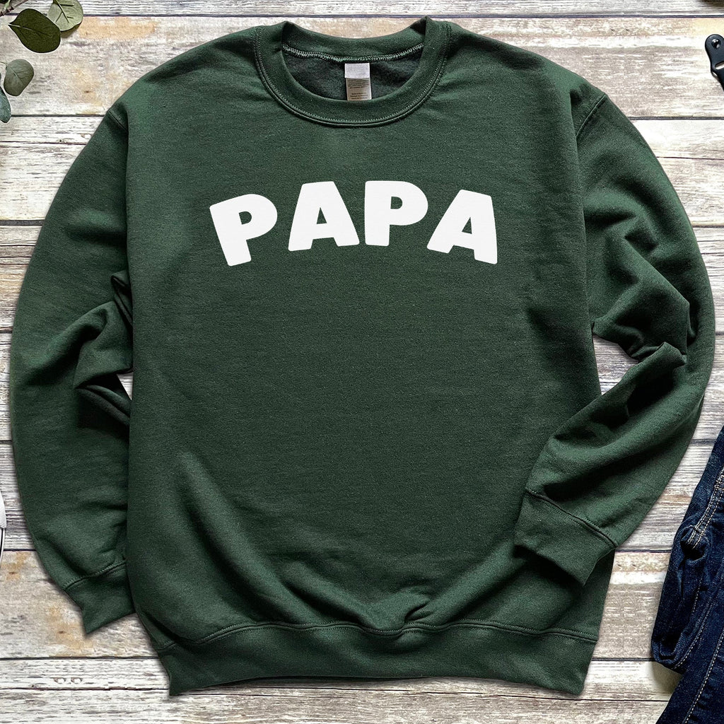 Papa - Mens Sweater - Grandad Hoodie