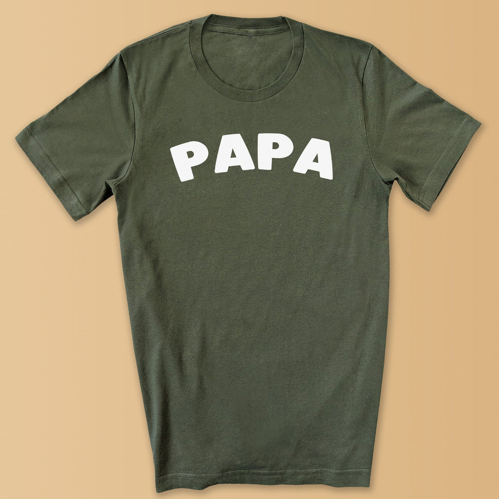 Papa - Mens T-Shirt - Grandad T-Shirt