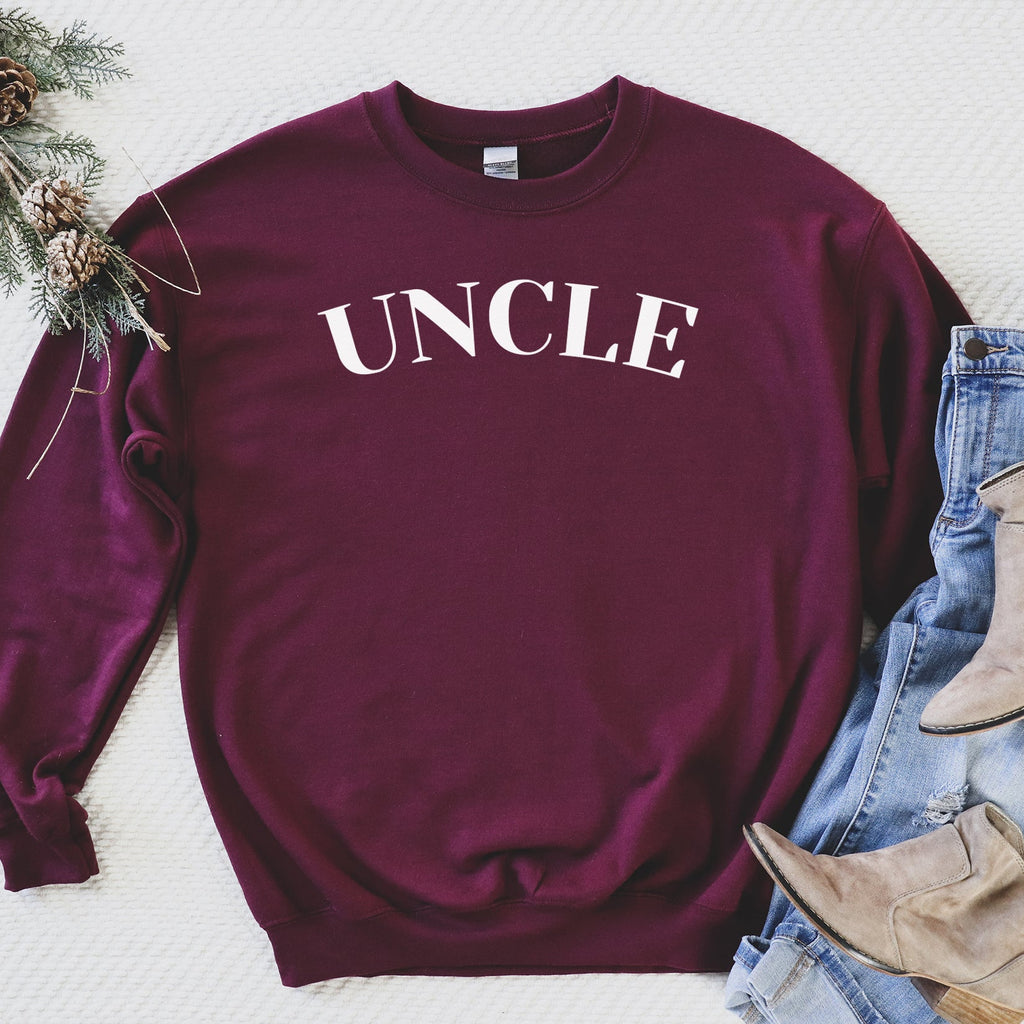 UNCLE - White - Mens Sweater - Uncle Sweater
