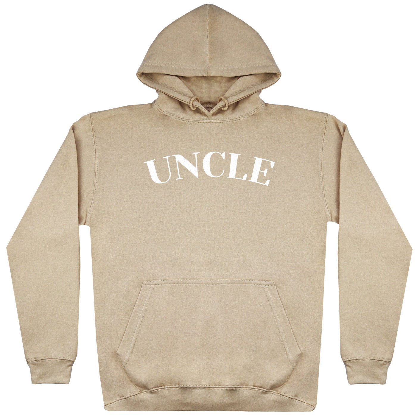 Uncle - White - Mens Hoodie (6574688763953)