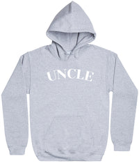 Uncle - White - Mens Hoodie (6574688763953)
