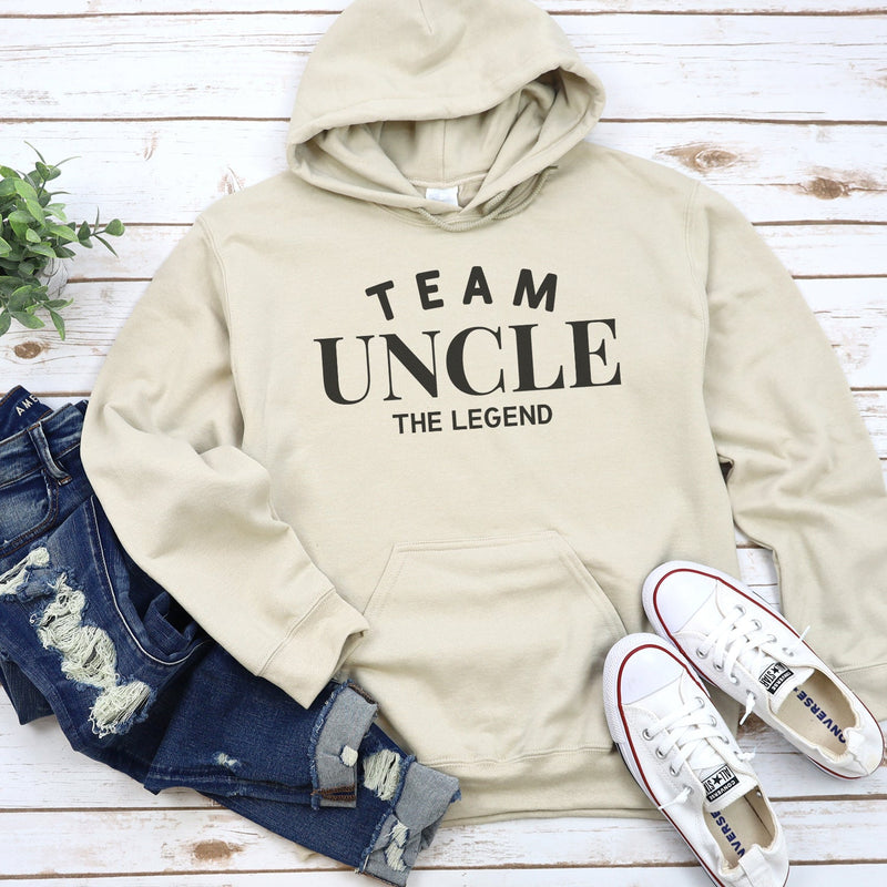 Team Uncle The Legend - Mens Hoodie - Uncle Hoodie