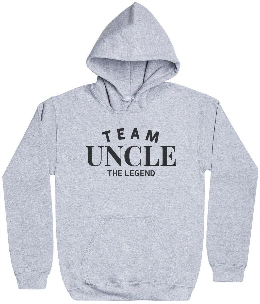 Team Uncle - Black - Mens Hoodie (6574688895025)