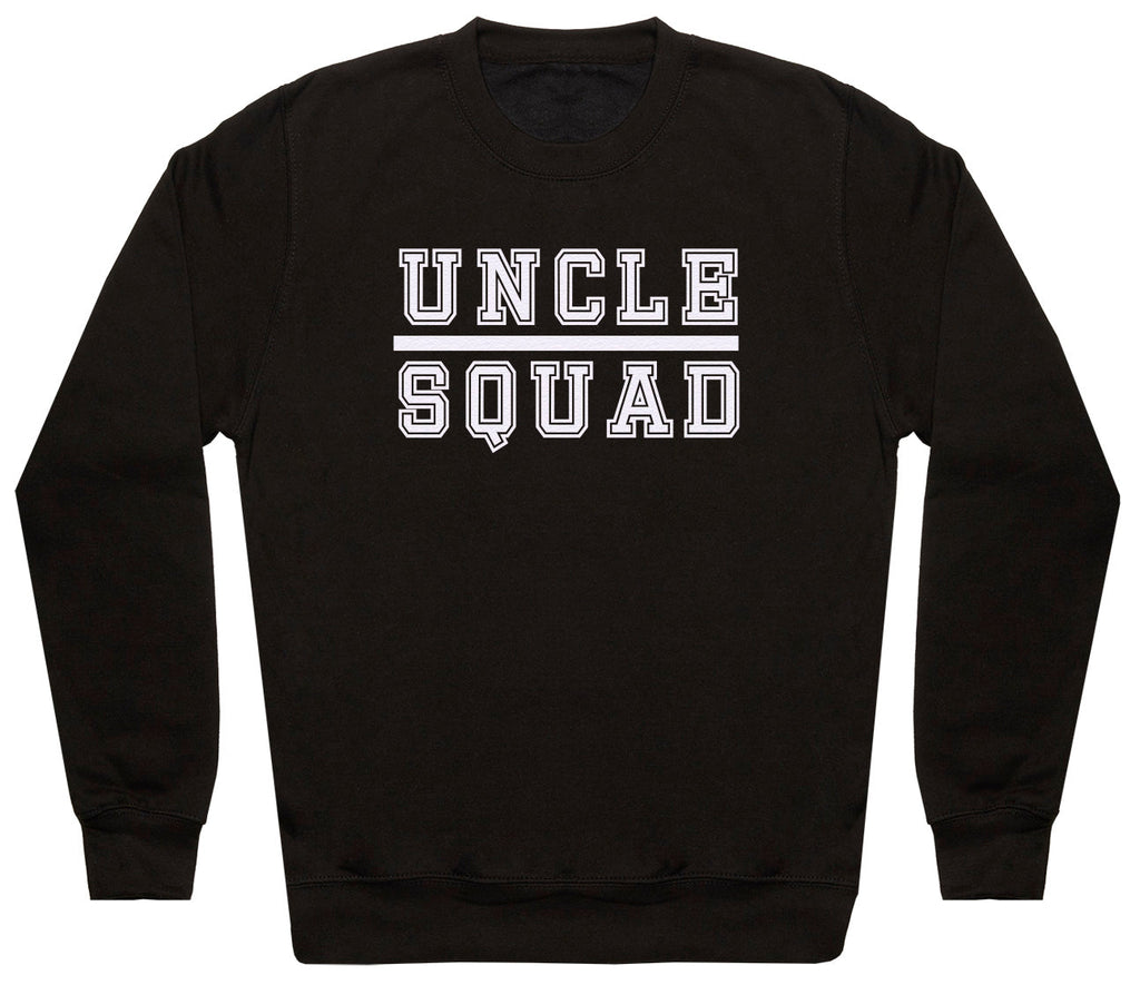 Uncle Squad - White - Mens Sweater (6574689091633)