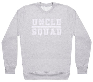 Uncle Squad - White - Mens Sweater (6574689091633)