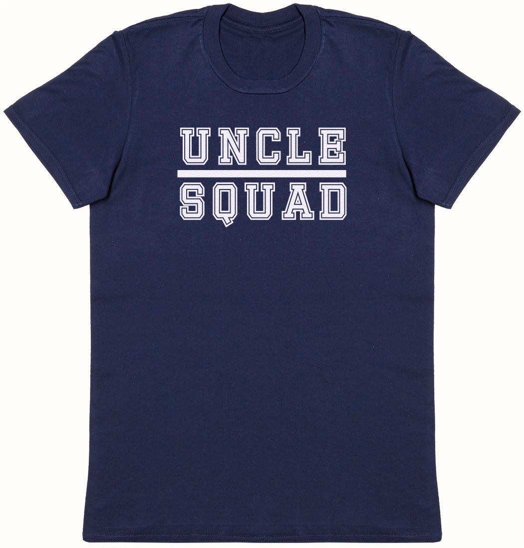 Uncle Squad - White - Mens T - Shirt (6574688993329)