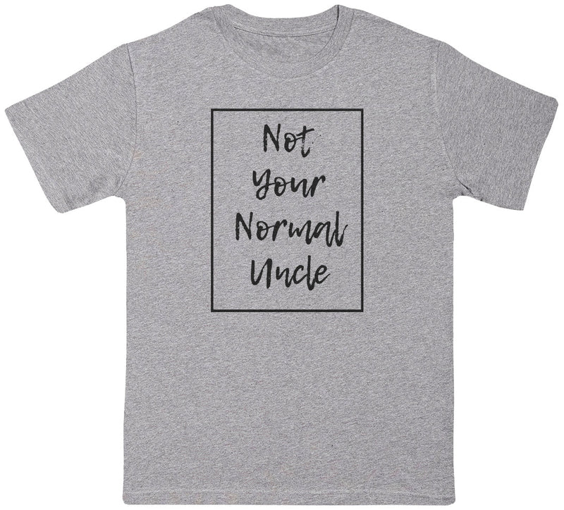Not Your Normal Uncle - Box - Mens T-Shirt - Uncle T-Shirt