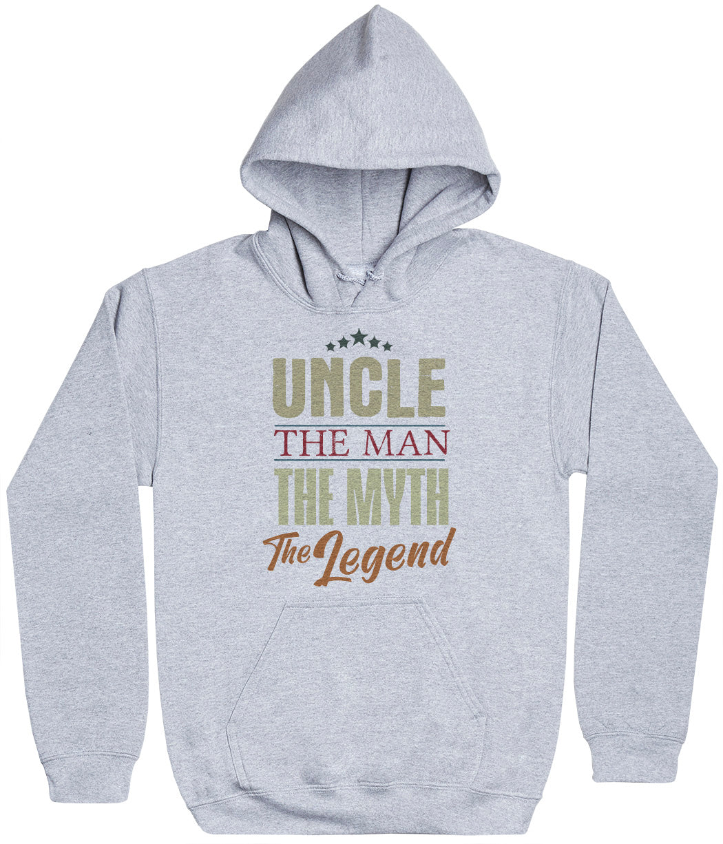 Uncle Man Myth Legend - Mens Hoodie (6574689321009)