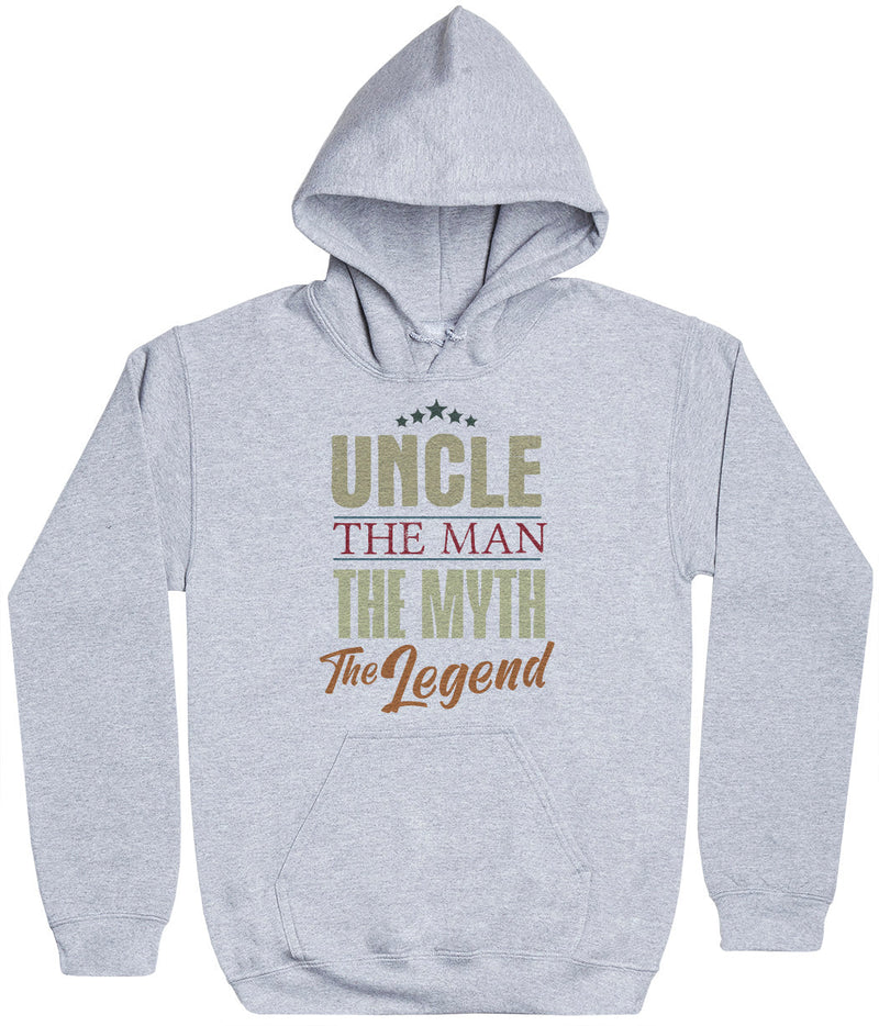 Uncle Man Myth Legend - Mens Hoodie (6574689321009)
