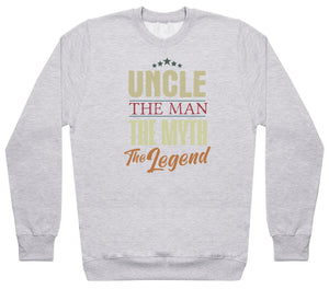 Uncle Man Myth Legend - Mens Sweater (6574689386545)