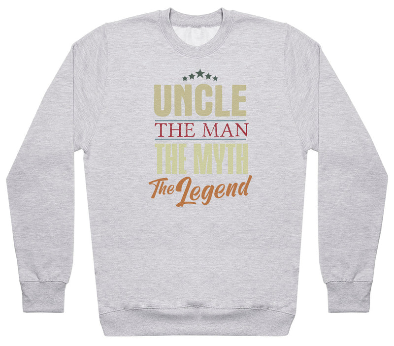 Uncle Man Myth Legend - Mens Sweater - Uncle Sweater