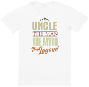 Uncle Man Myth Legend - Mens T - Shirt (6574689288241)
