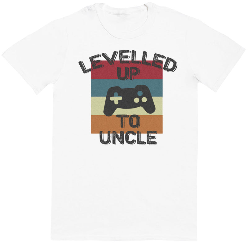 Levelled Up Uncle - Mens T-Shirt - Uncle T-Shirt
