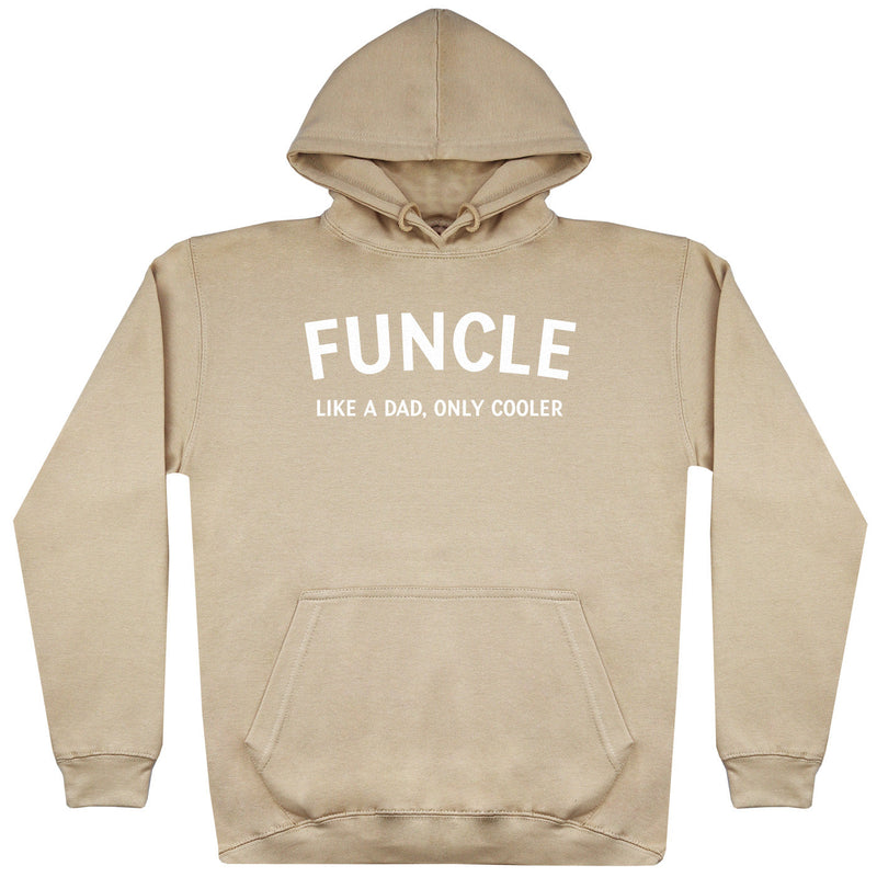 Funcle - White - Mens Hoodie (6574690140209)