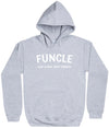 Funcle - White - Mens Hoodie (6574690140209)