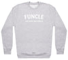 Funcle - White - Mens Sweater (6574690172977)