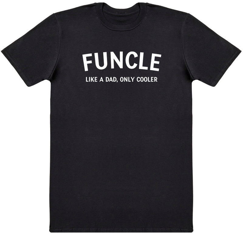 Funcle - White - Mens T - Shirt (6574690074673)