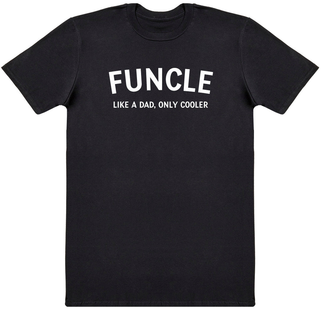 Funcle - White - Mens T - Shirt (6574690074673)