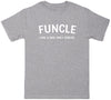 Funcle - White - Mens T - Shirt (6574690074673)