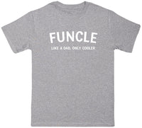 Funcle - White - Mens T - Shirt (6574690074673)