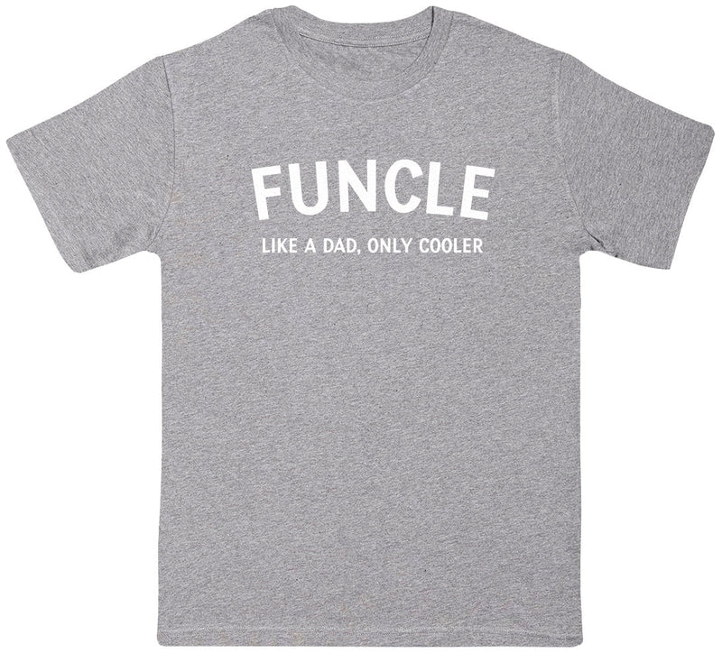 Funcle - White - Mens T - Shirt (6574690074673)