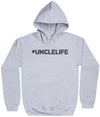 # Uncle Life - Black - Mens Hoodie (6574687748145)